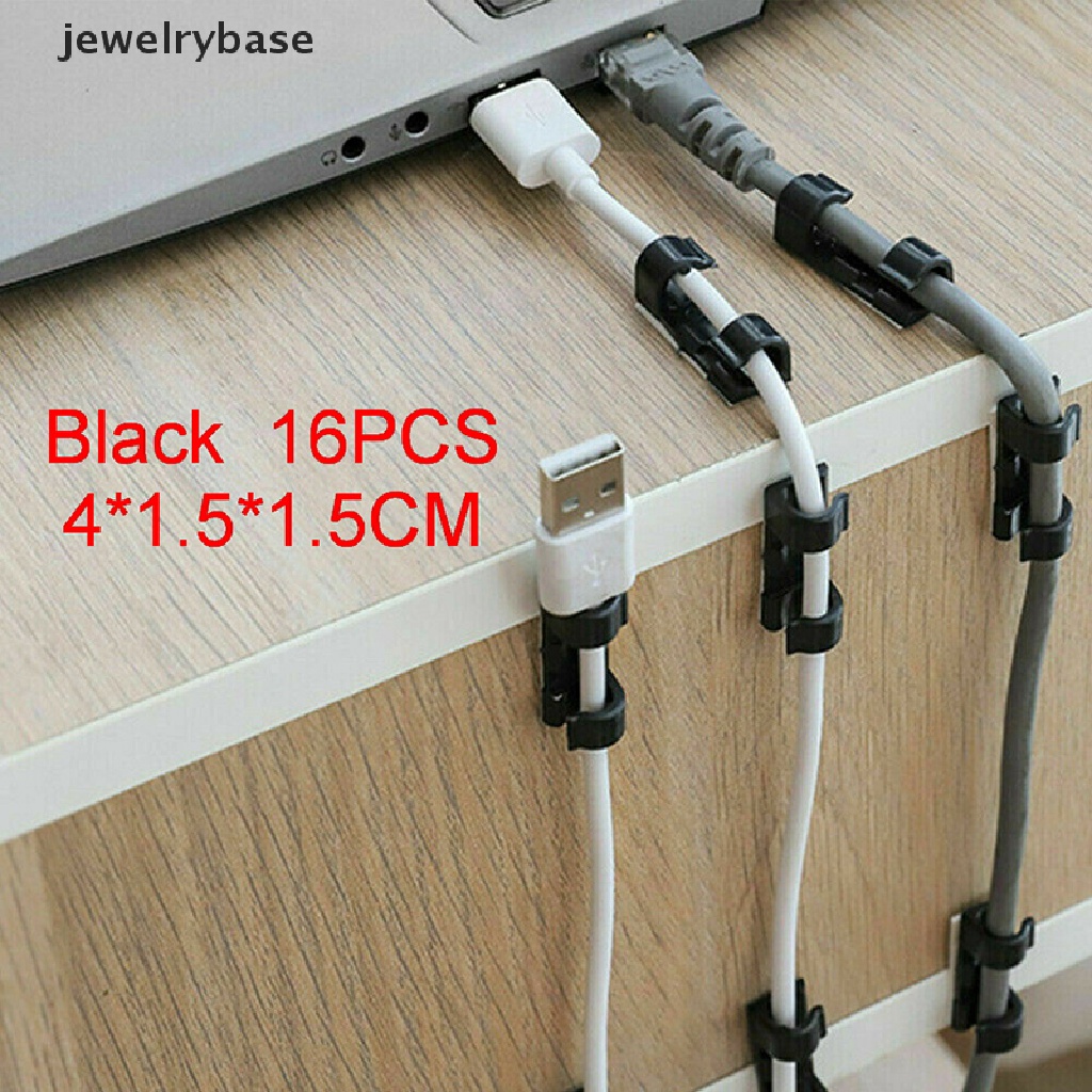 (jewelrybase) 20pcs Klip Gesper Penjepit Kabel