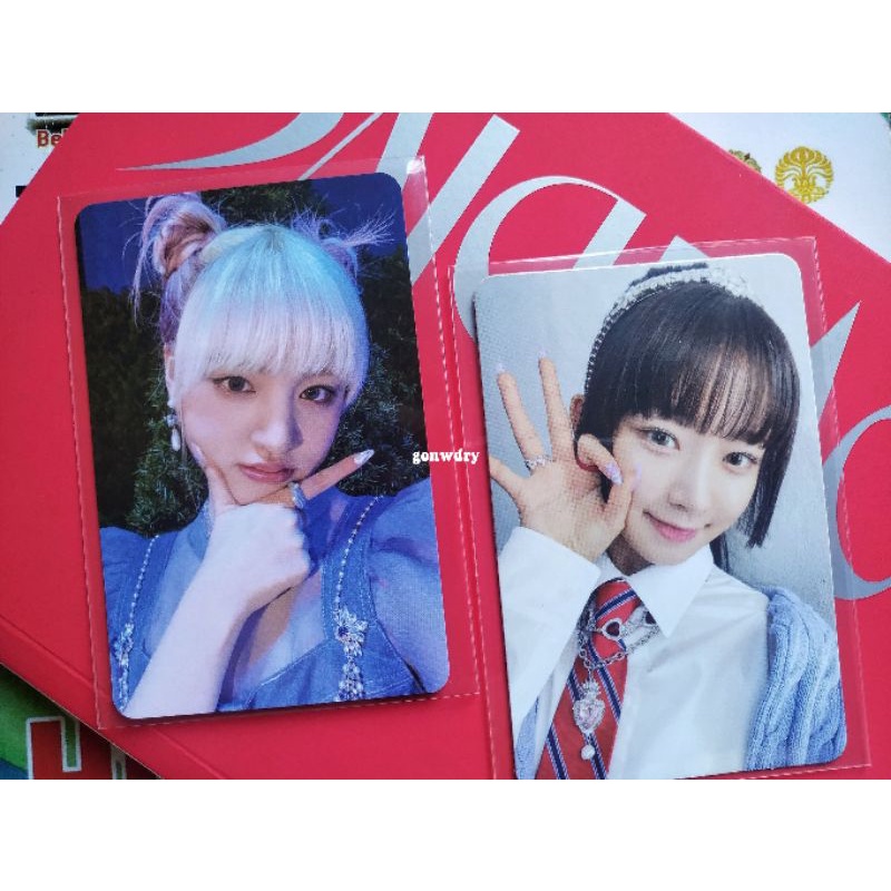 IVE POB photocard benefit ktown4u LIZ Love Dive REI ver. 1
