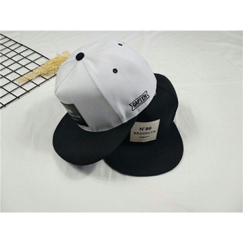 Rhodey Topi Snapback Hip Hop Hat N86 Brooklyn Twenty - Black