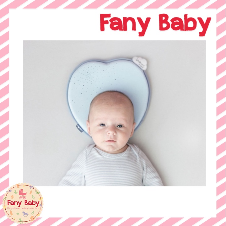 BABYMOOV - Lovenest Blue / Bantal Anti Peyang Bayi / Bantal Bayi