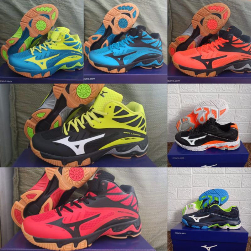 Sepatu voli import Mizuno Wlz 6 Wave Lightning Z2 mid wlz2 | Shopee