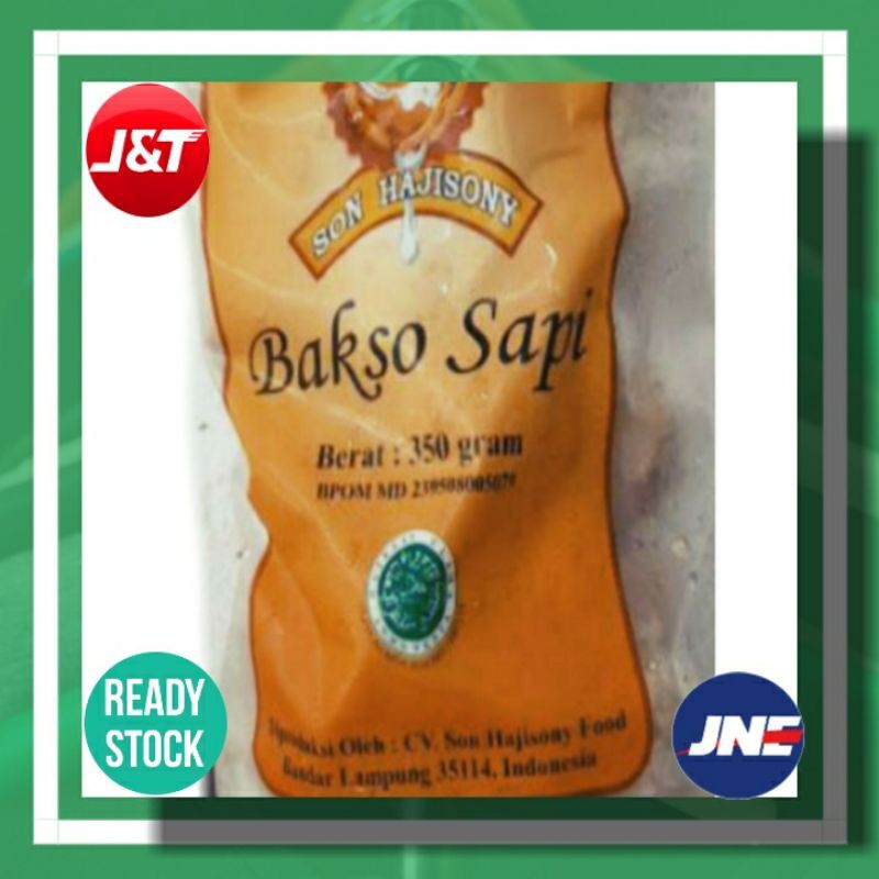 

Bakso Sapi ukuran kecil 350 son haji Sony