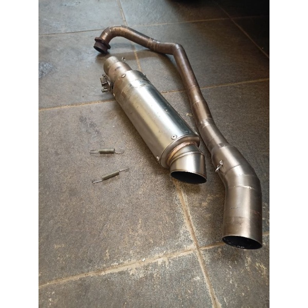 KNALPOT MX KING 3TECH SPARTAN R (original) bekas