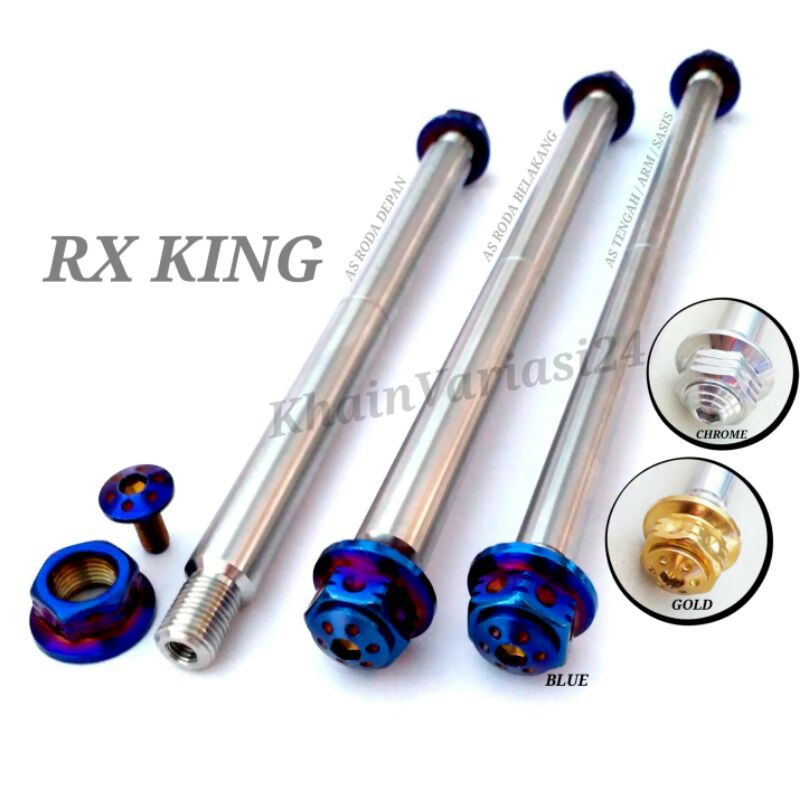 Probolt as tengah as roda depan belakang Rxking Rx king