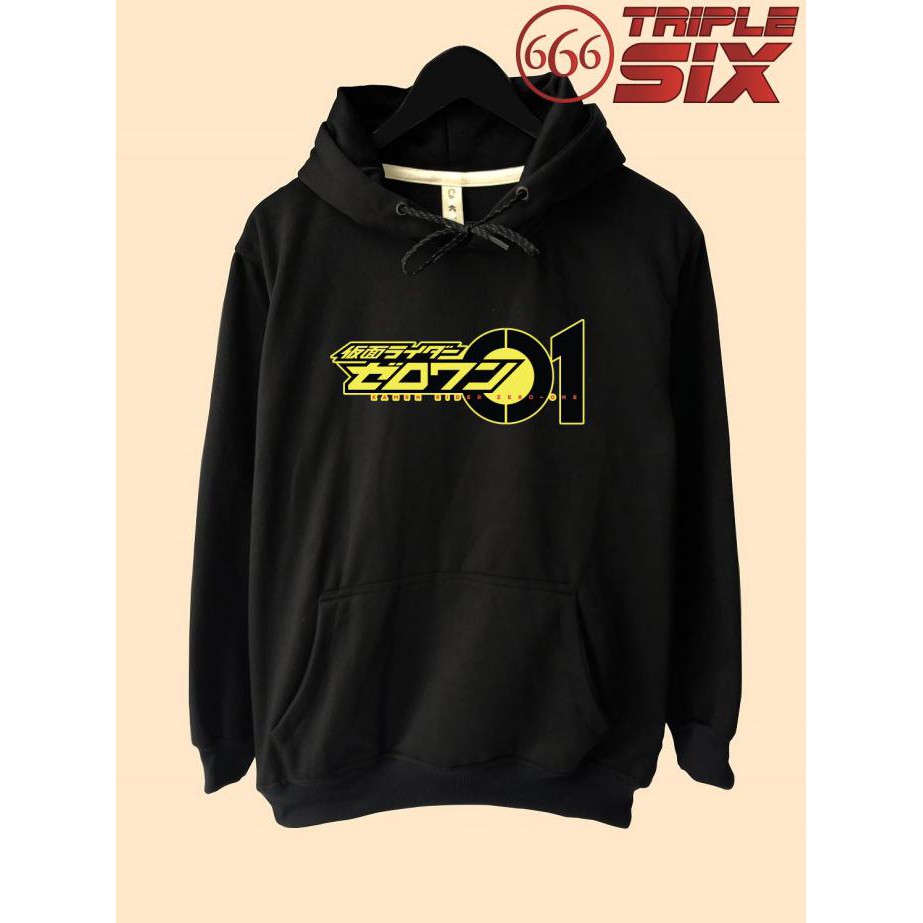 Sweater Kamen rider zero one 01 Jaket Distro Pria Wanita Hoodie Fleece