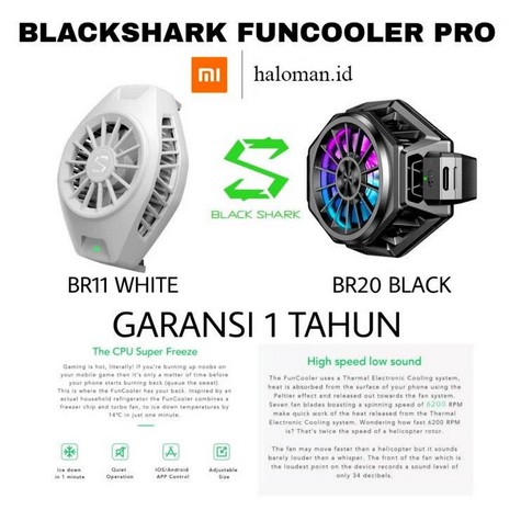 Black Shark 3 Pro FunC   ooler Pro - Fun Cooler Cooling Fan