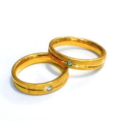 Cincin couple / cincin tunangan / cincin kawin / cincin tunangan / cincin titanium / titanium