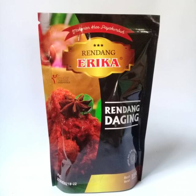 

TERLARIS !!! 250 GRAM RENDANG DAGING ERIKA