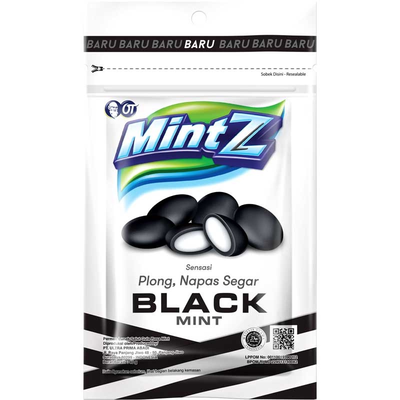 

MintZ Permen Black Mint 40 g