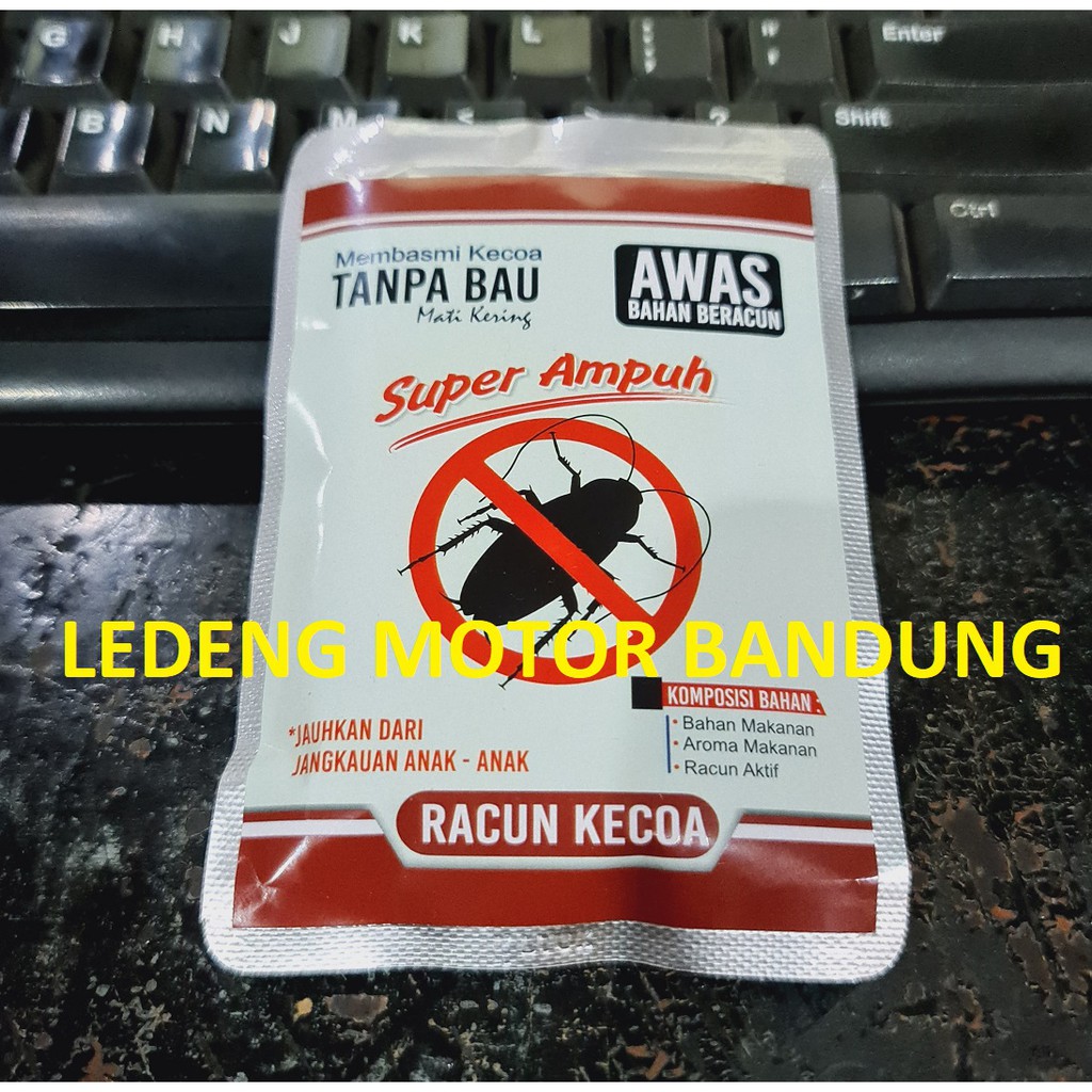 Sachet Racun Kecoa Super Ampuh Umpan Siap Pakai Aroma Makanan Kecoak