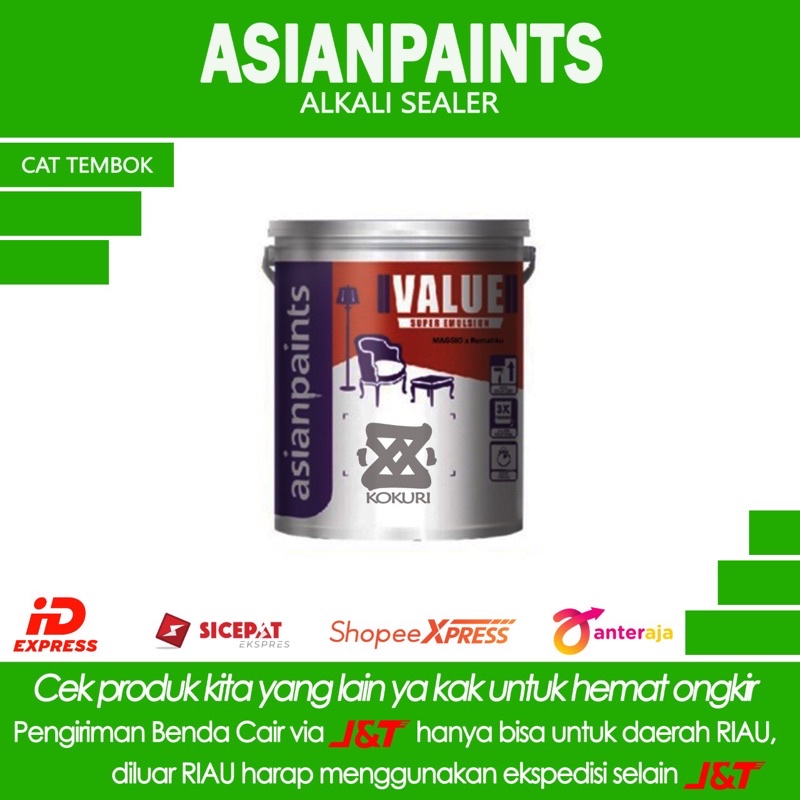 CAT DASAR TEMBOK/ALKALI ASIAN PAINT 20Kg