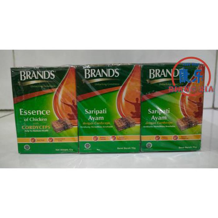 

BRAND SARI PATI AYAM CORDYCEPS 70g 6 botol tanpa dus