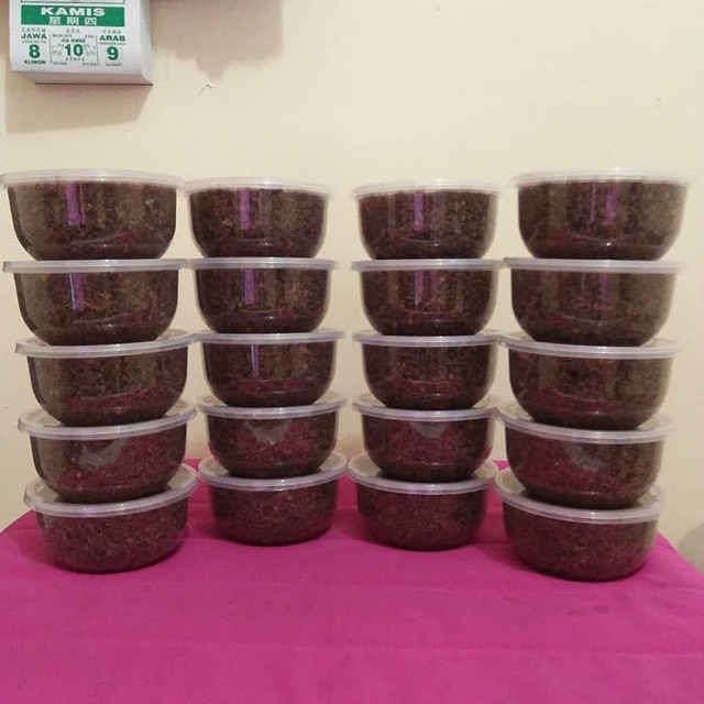 

Abon pindang kreasi emak gue