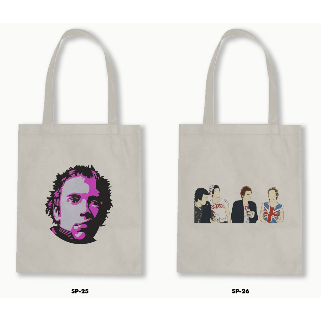 TOTE BAG RESLETING - SEX PISTOLS .02