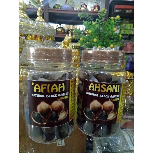 

BLACK GARLIC/BAWANG HITAM TUNGGAL LANANG 300gr BERKUALITAS