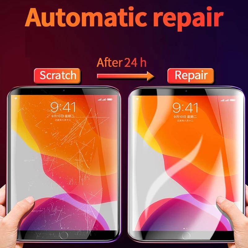 Hydrogel film Matte for iPad Pro 11 12.9 9 10.2 10.5 Air 4 3 2 Screen Protector Blueray For Ipad Mini 6 5 4 3 1 2020 2021 Soft Protective Film