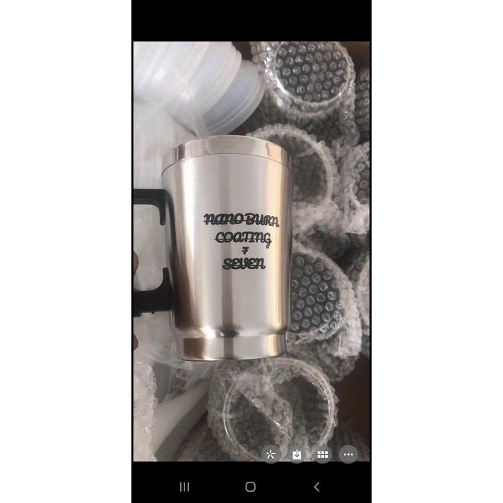 Mug/Cangkir Dan Corong Pemanas Coating Nano Burn
