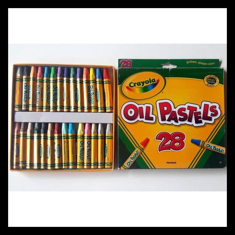 

STOK BARU CRAYOLA OIL PASTELS ISI 28 BATANG JUMBO PERALATAN MELUKIS MURAH TERUPDATE