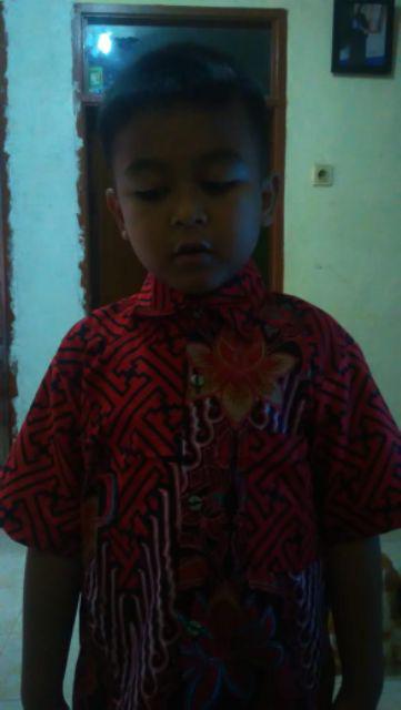 Batik Couple Keluarga Sania Ruffle Ori Ndoro Jowi Dnt Motif Manggar