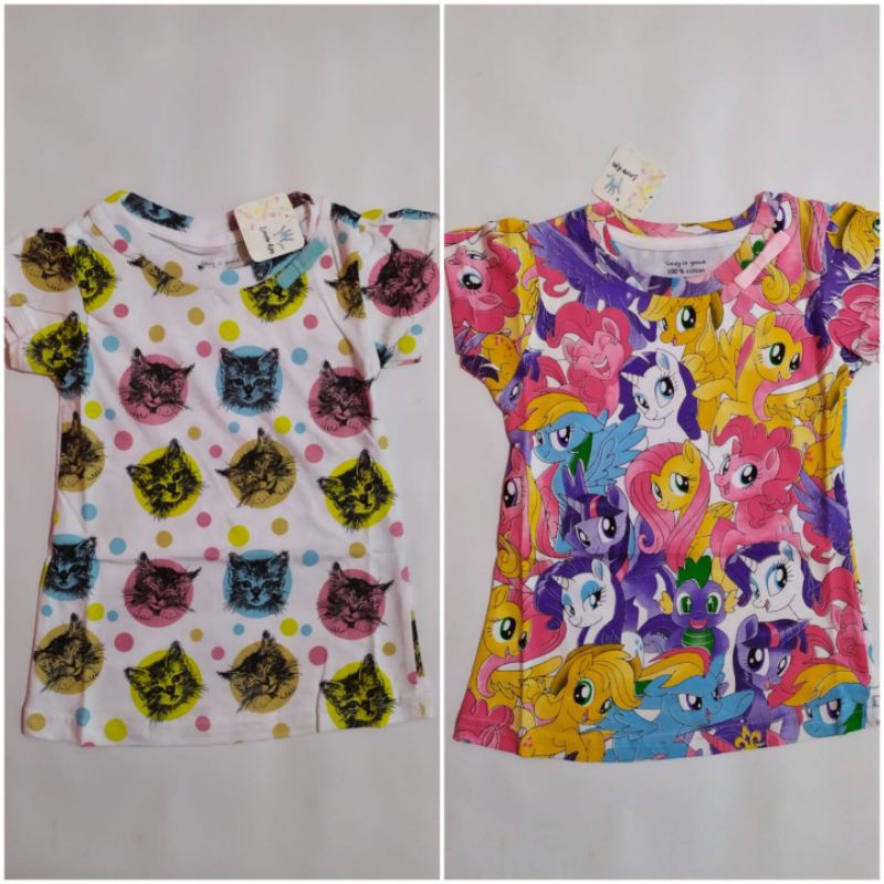 KAOS ANAK PEREMPUAN LOOPIE KIDS