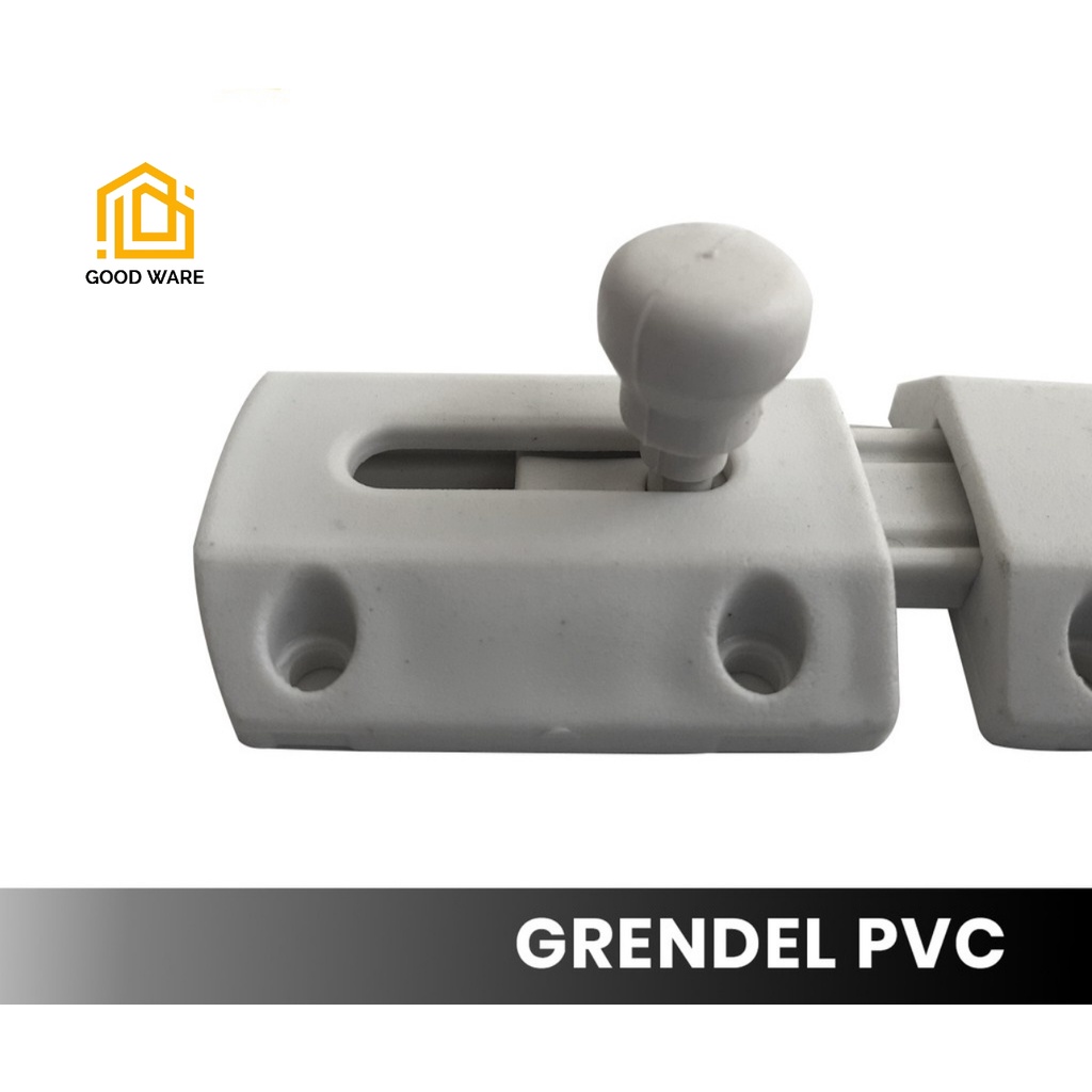 Grendel Plastik PVC / Selot Slot WC Pintu Kamar Mandi Toilet