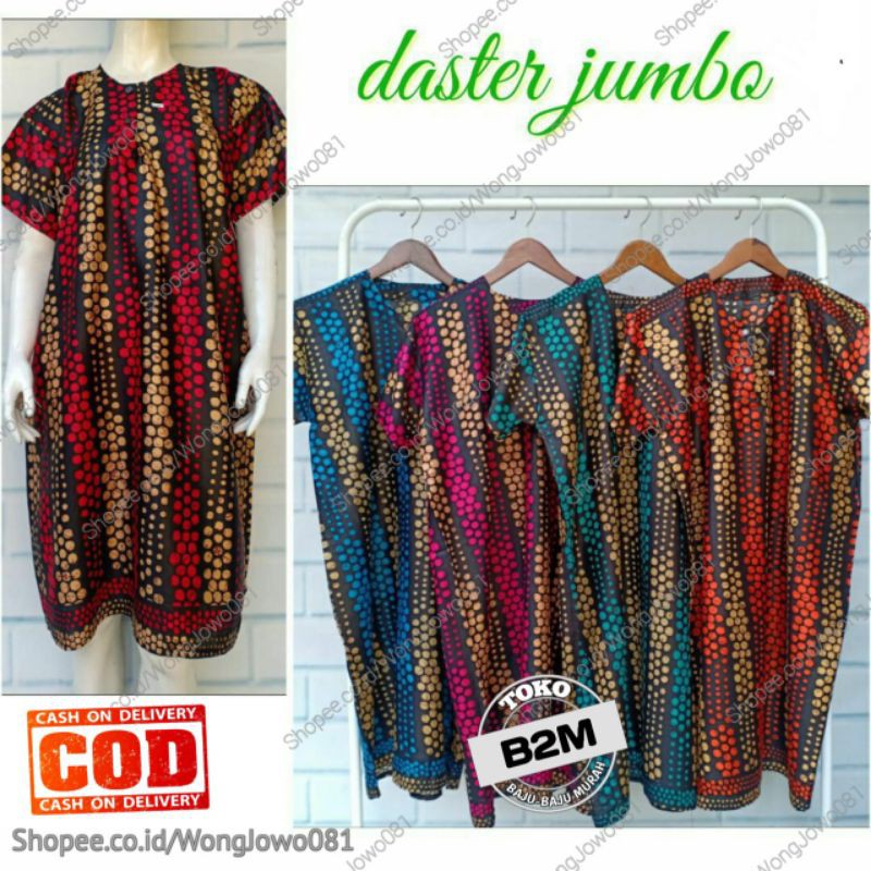 Daster JUMBO - Motif Ular - Daster Terlaris &amp; Termurah - Kode: BC-029 - Toko B2M