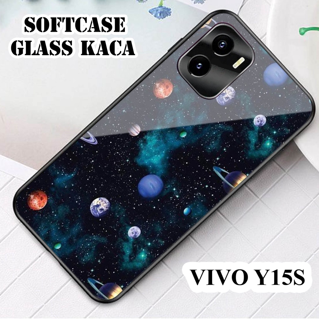 Softcase Glass Kaca VIVO Y15 S - Casing HP VIVO Y15 S[ S29].