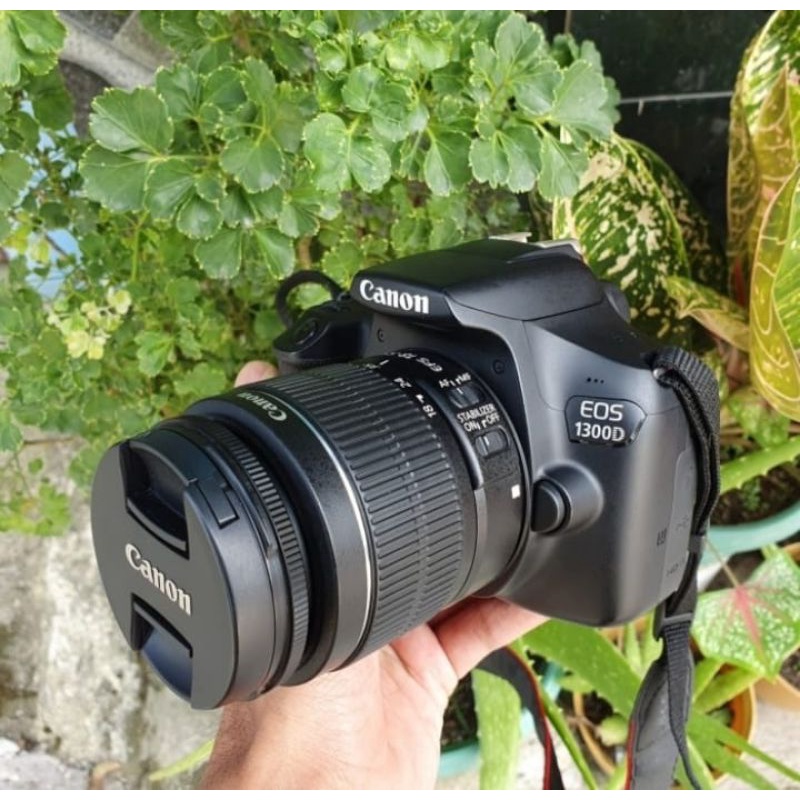 Kamera DSLR Canon Eos 1300D second mulus full set