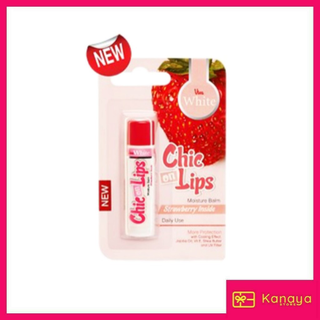 (BISA COD) Viva White Chic On Lips - Lip Balm