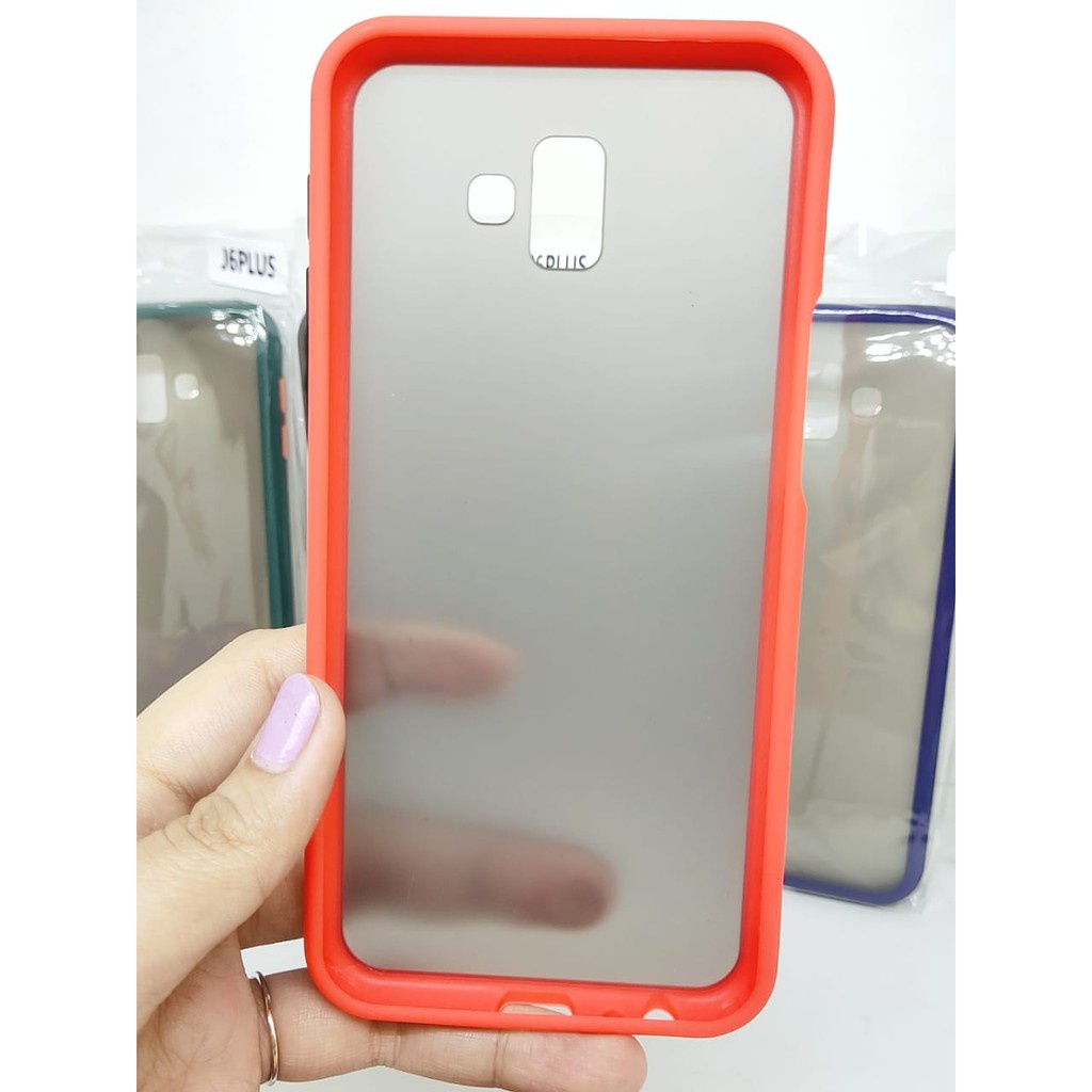 Bumper AERO CASE Samsung J6 Plus J610F 6.0 Inchi Premium Hardcase My Choice List Warna Matte