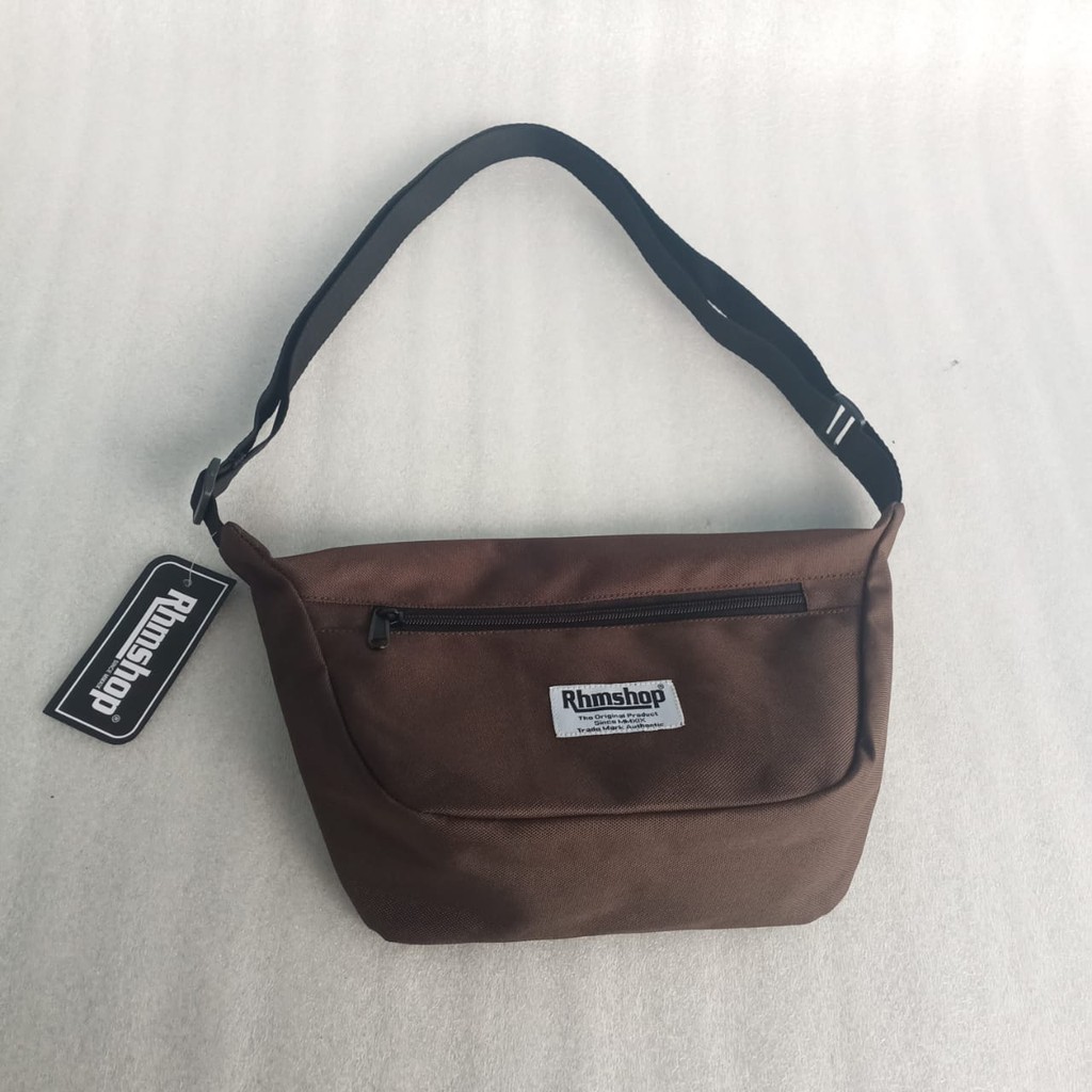 HSTR Tas Selempang Bahu Crossbody Slingbag Slimbag Salempang Mini Kecil Pria dan wanita Kualitas Distro Harga Termurah Kualitas Terbaik Terlaris R1