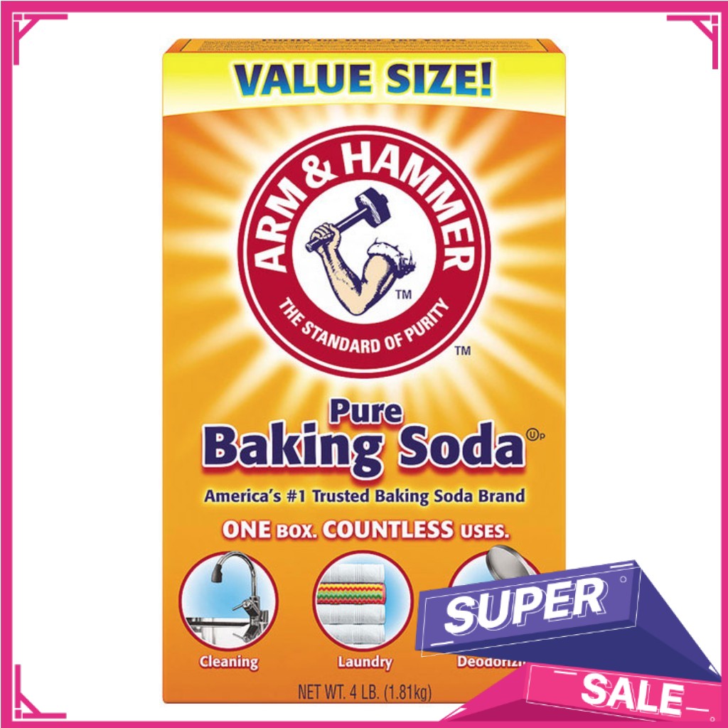 

Perlengkapan Bayi Arm & Hammer - Pure Baking Soda 1.81 Kg ORIGINAL