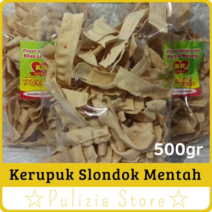 KERUPUK SLONDOK MENTAH KUALITAS SUPER 500GR