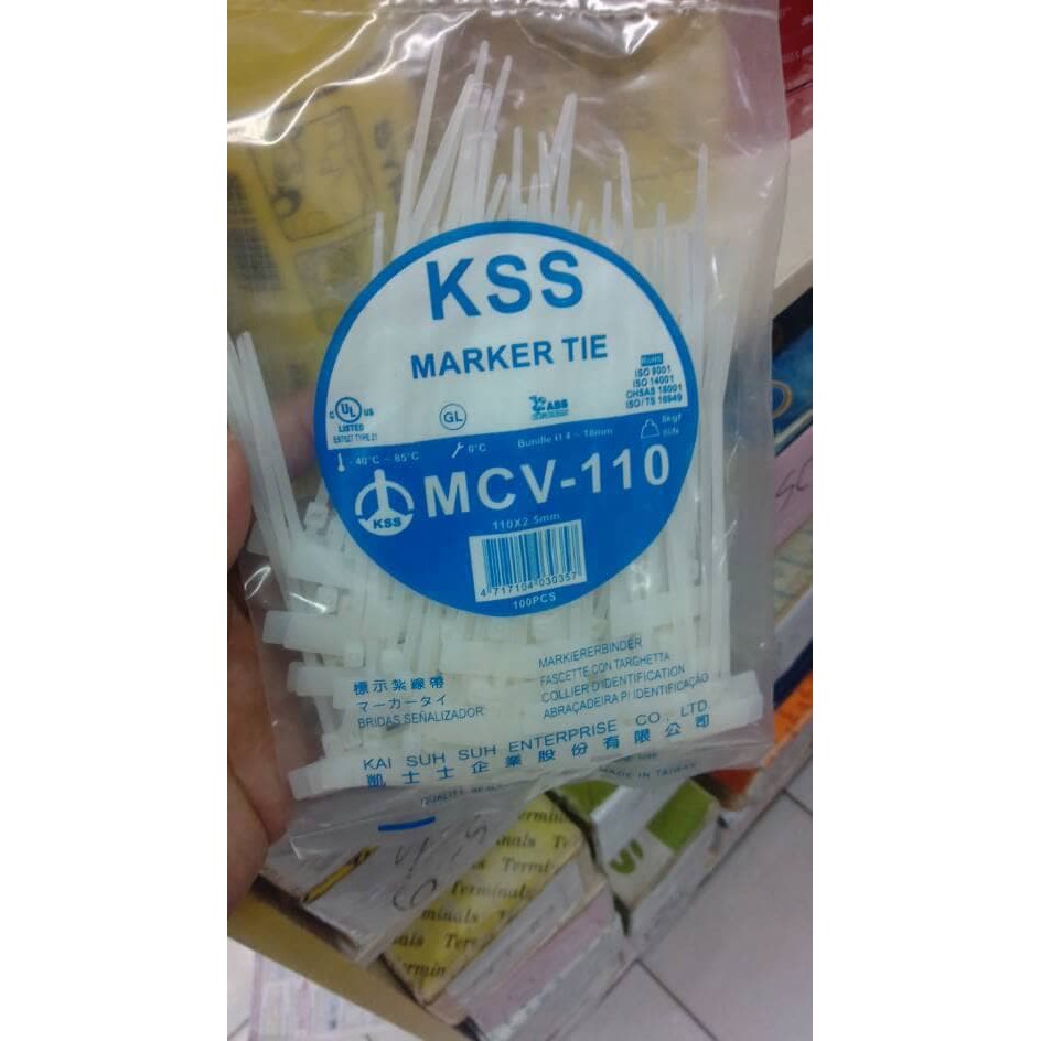 

kabel ties label 11cm KSS