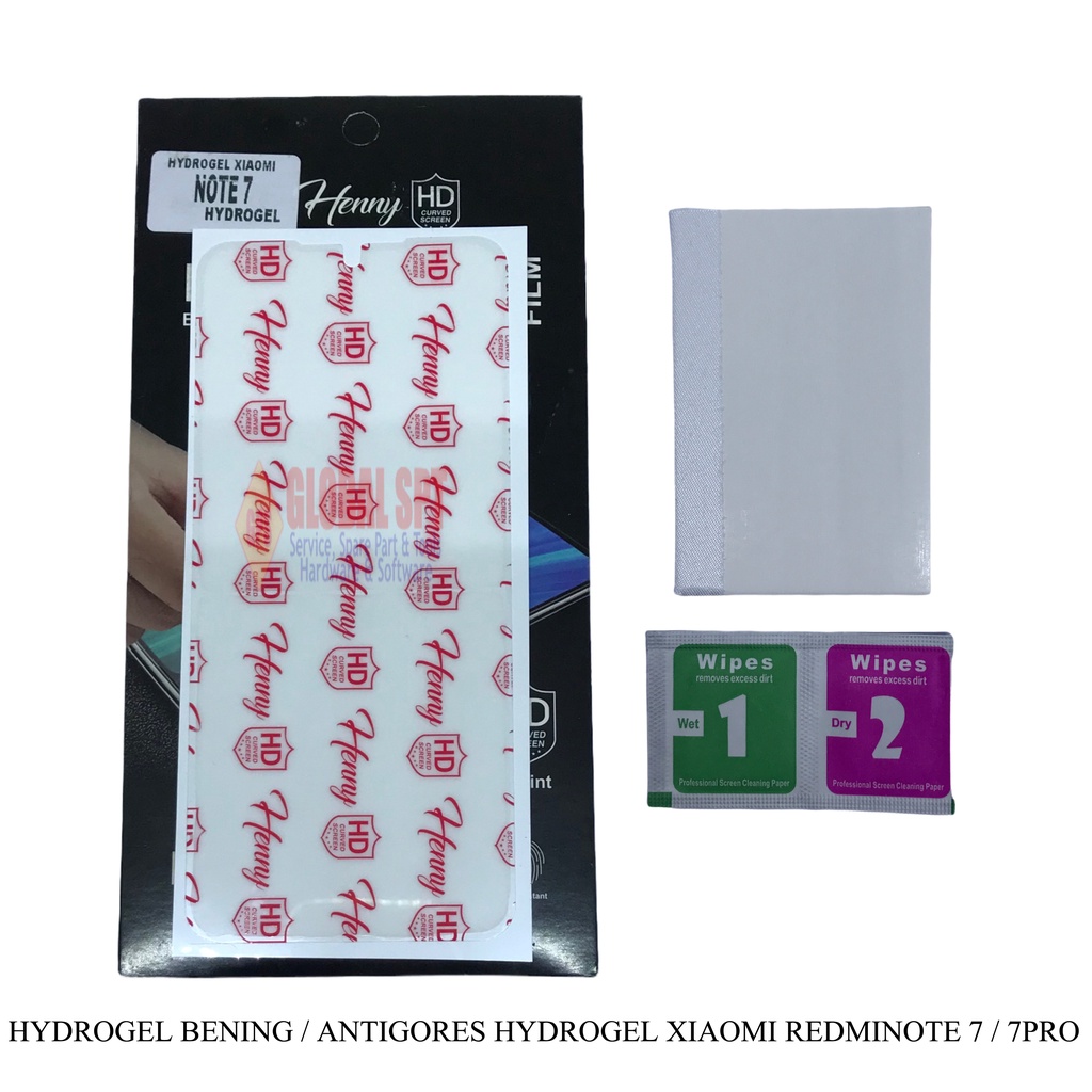 HYDROGEL BENING / ANTIGORES HYDROGEL XIAOMI NOTE 7 / 7 PRO