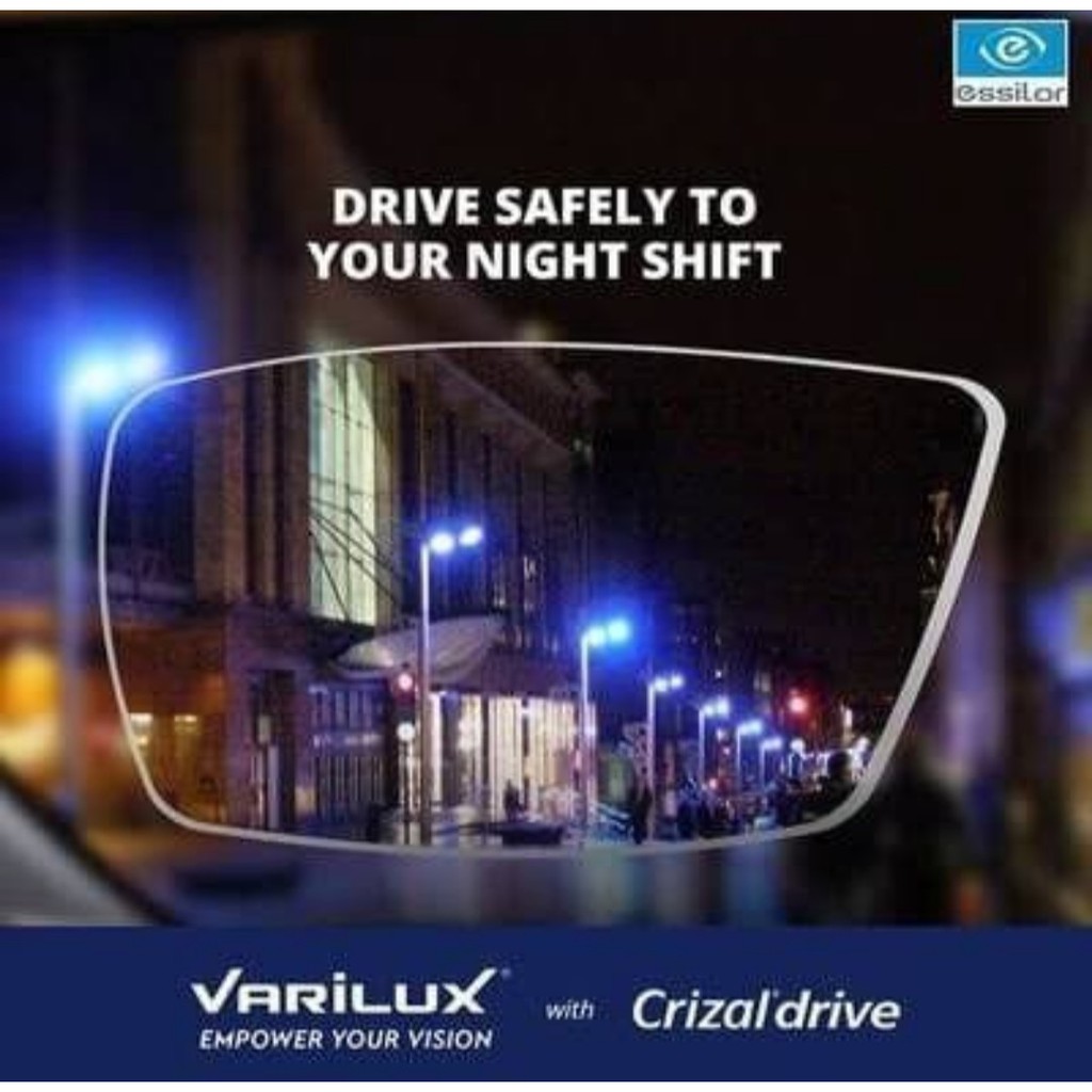 LENSA ESSILOR  GOSOK 1.5 ORMA CRIZAL DRIVE