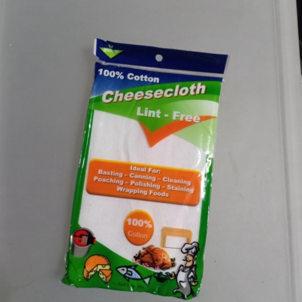 Dijual import cheese cloth 100 cotton gauze muslin lint free size 182*91 cm Berkualitas
