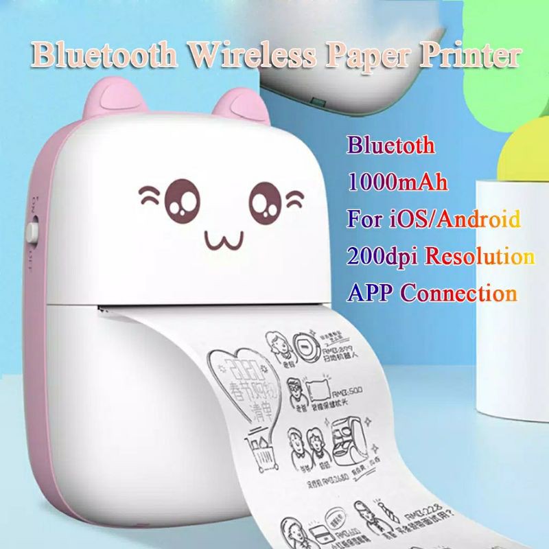 Blootooth Wireless Paper Printer - Paperang P1