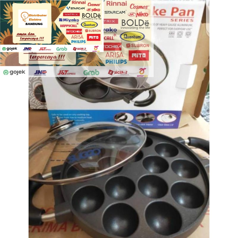 Cake Pan Suggo 15 Lubang Takoyakki SGDCP15