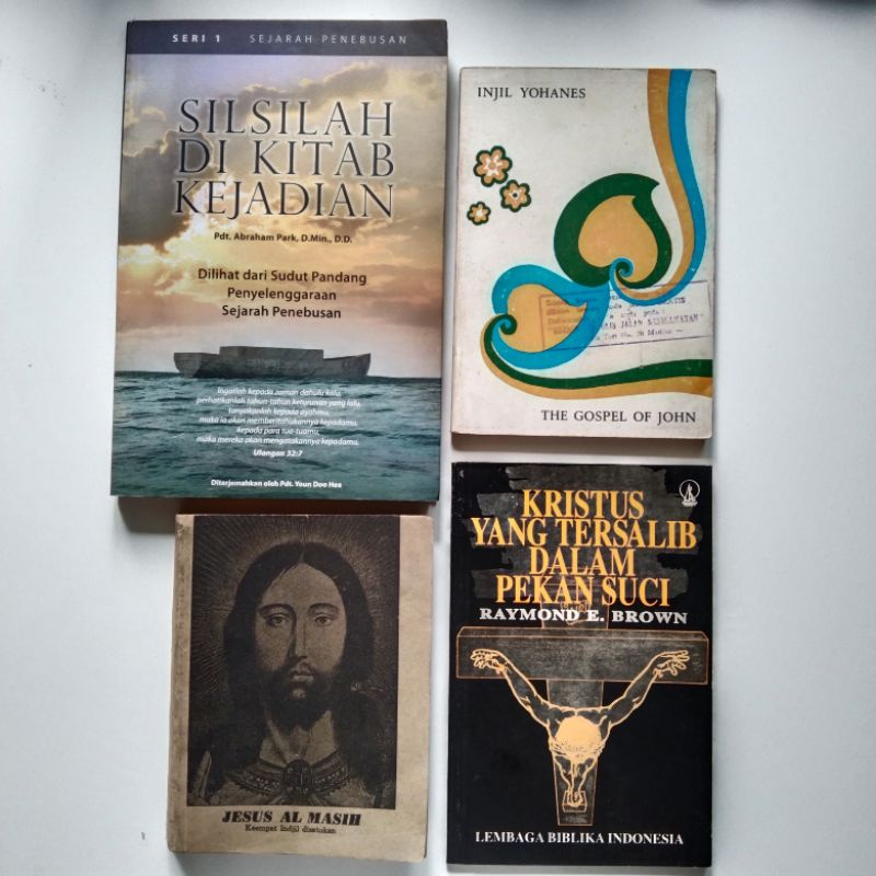 Jual Injil Yesus Kitab Kejadian Dan Injil Yohanes Paket Buku Shopee