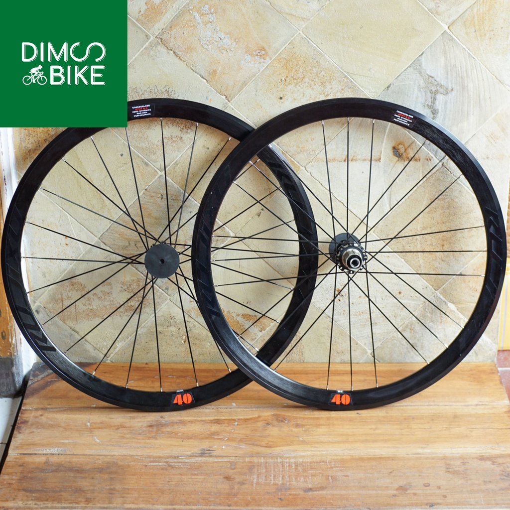 Wheelset RUJIXU 40mm G3 Disc Brake 700C Aero Roadbike not Mavic Koozer