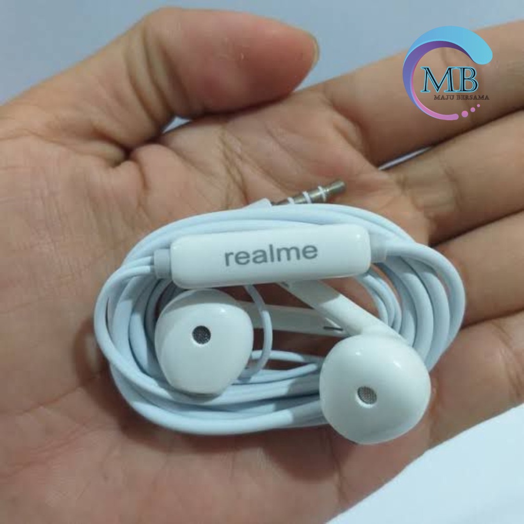 R15 Headset headsfree earphone Hf ORIGINAL REALME 2 3 5 6 7 pro C1 c2 c3 c11 c15 c12 c17 c20 C21y  JACK 3.5MM MB3228