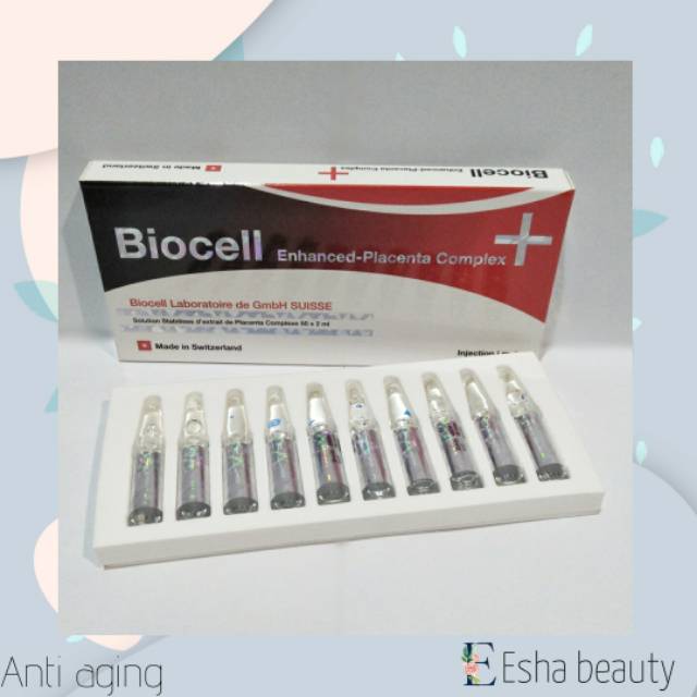 Biocell enhanced placenta ecer 10 ampul