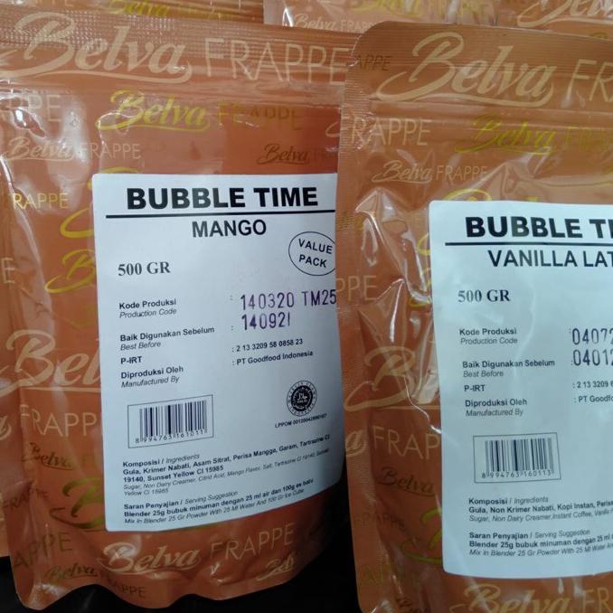 

10.10 Brands Festival Bubble Time / Minuman Frappe 500g