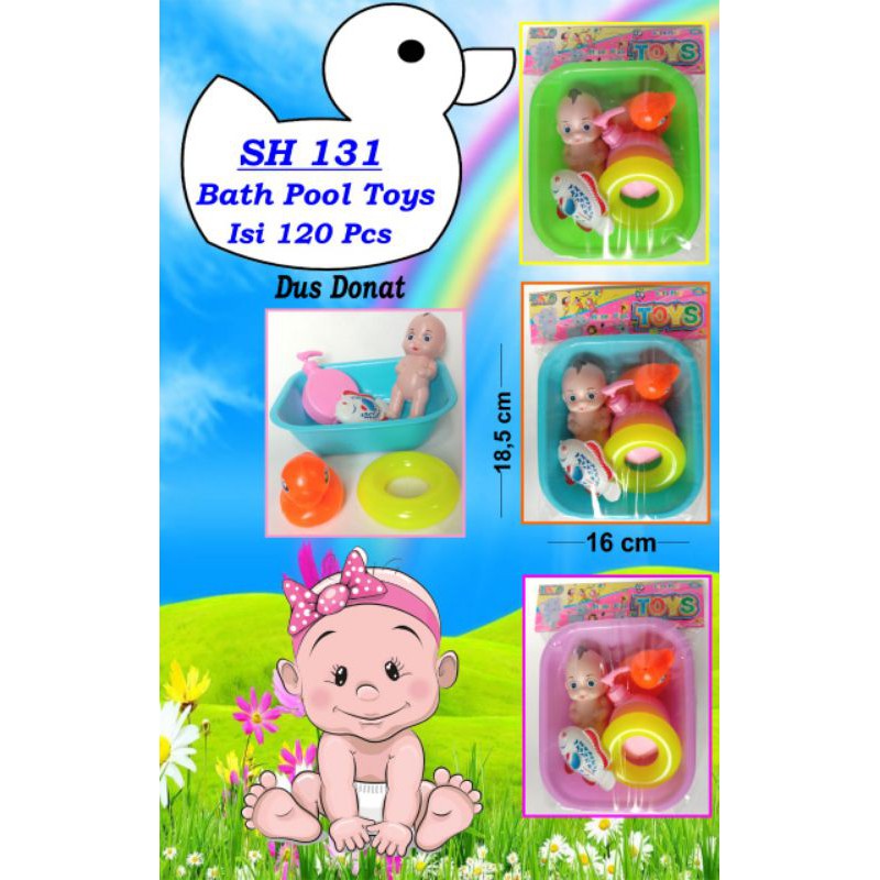 MURAH !! Mainan anak bayi mandi / bath pool Toys SH131