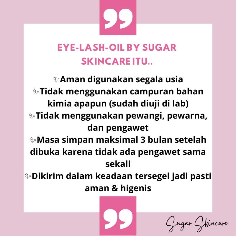 OIL LASH EYE LASH OIL SERUM EYEBROW &amp; BULU MATA ALIS