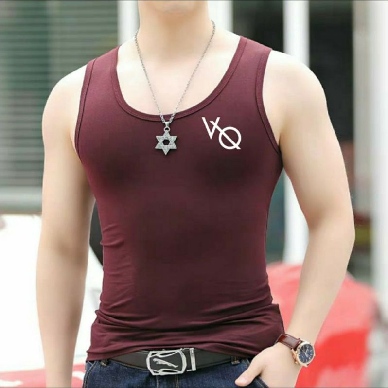 singlet Pria Vo kaos singlet pria baju singlet Vo distro singlet cowok kaos singlet man