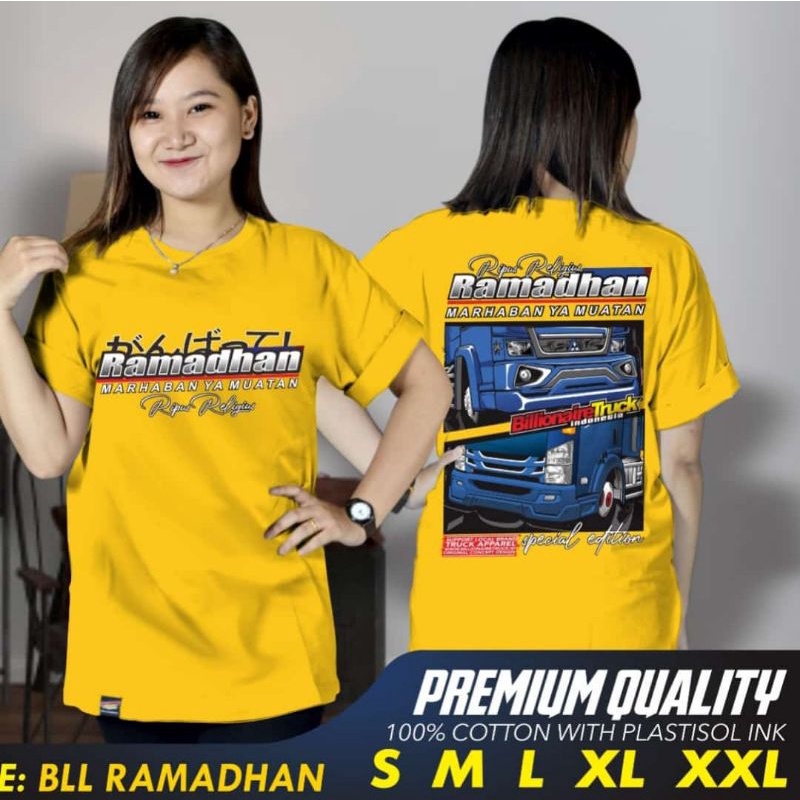 Kaos tdc ramadhan race kaos truck dewasa COD