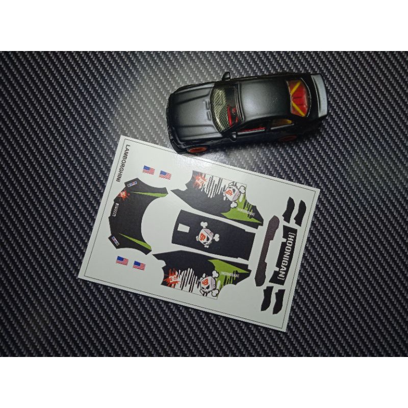 Decal Hot wheels Lamborghini Huracan