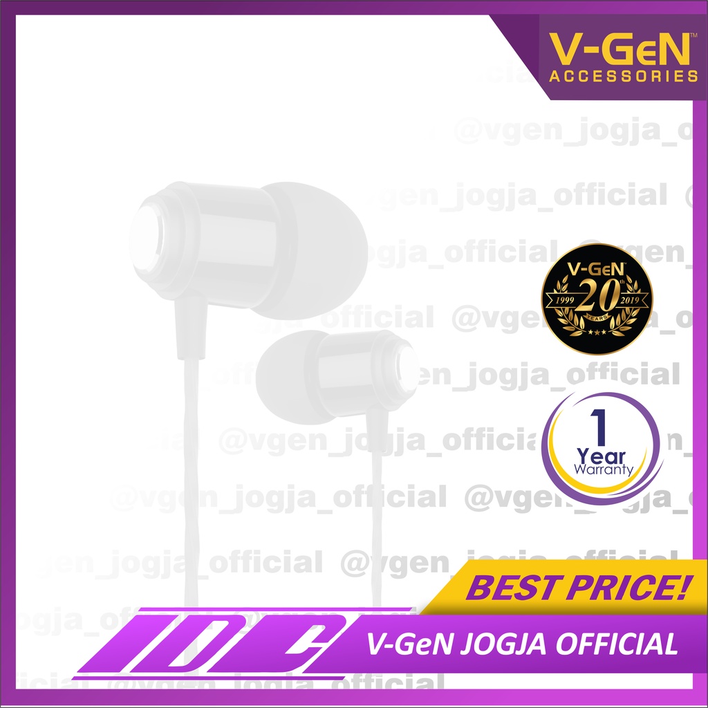 Handsfree V-GeN VEP1-16 Wired Earphone Headset